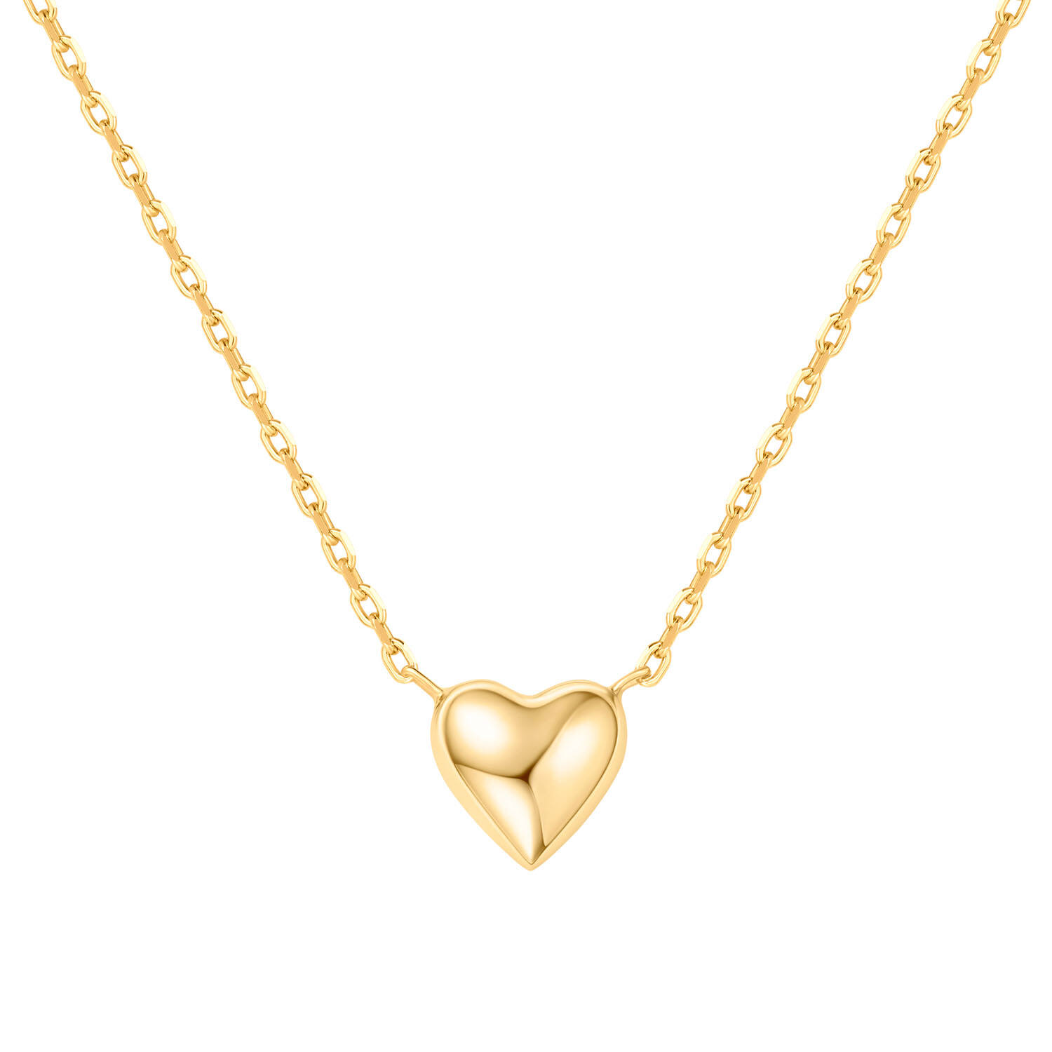  Sunny Sparkler - Necklace - Silver / 14kt GP - 45cm